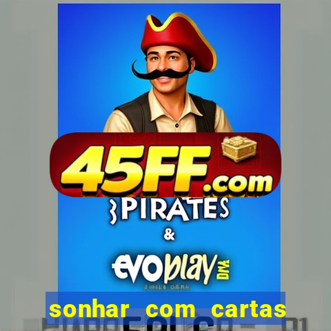sonhar com cartas de baralho no chao